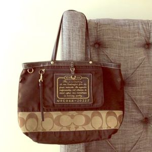Coach reversible handbag